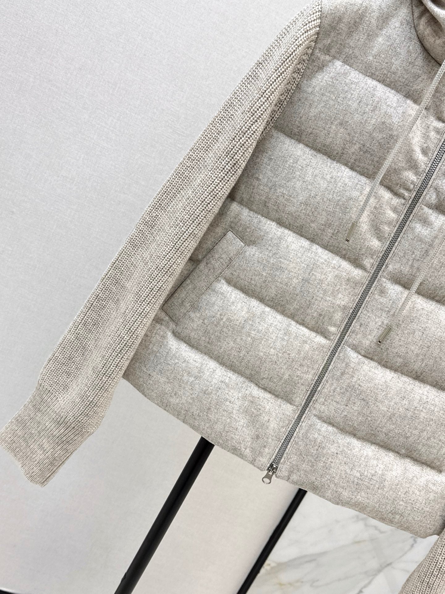 Brune*C 25fw hooded coat