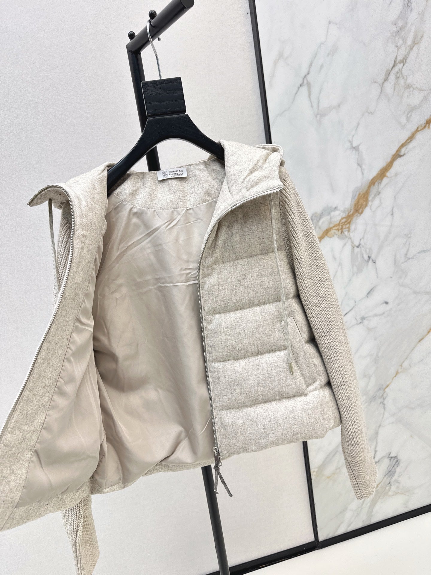 Brune*C 25fw hooded coat