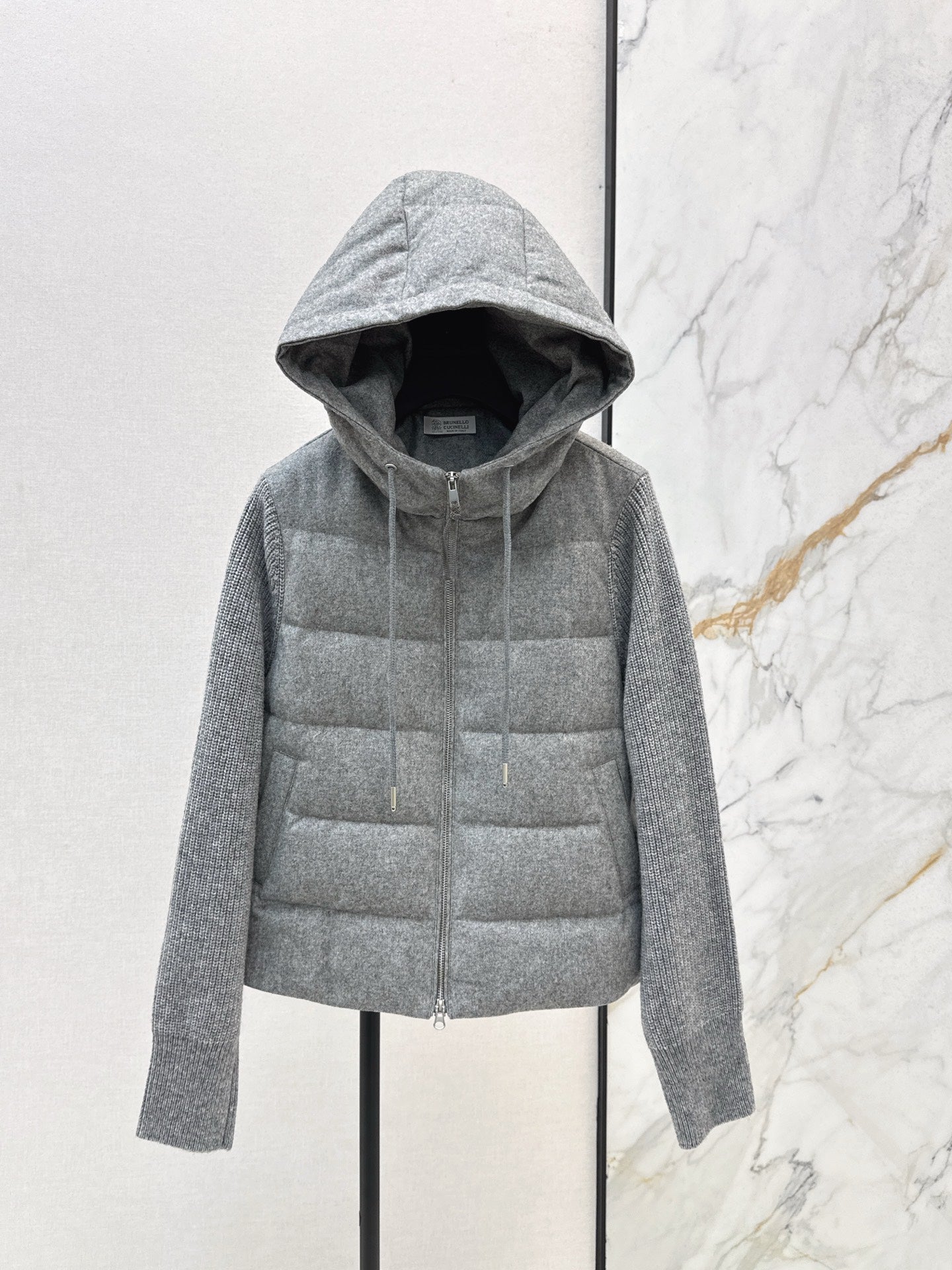 Brune*C 25fw hooded coat