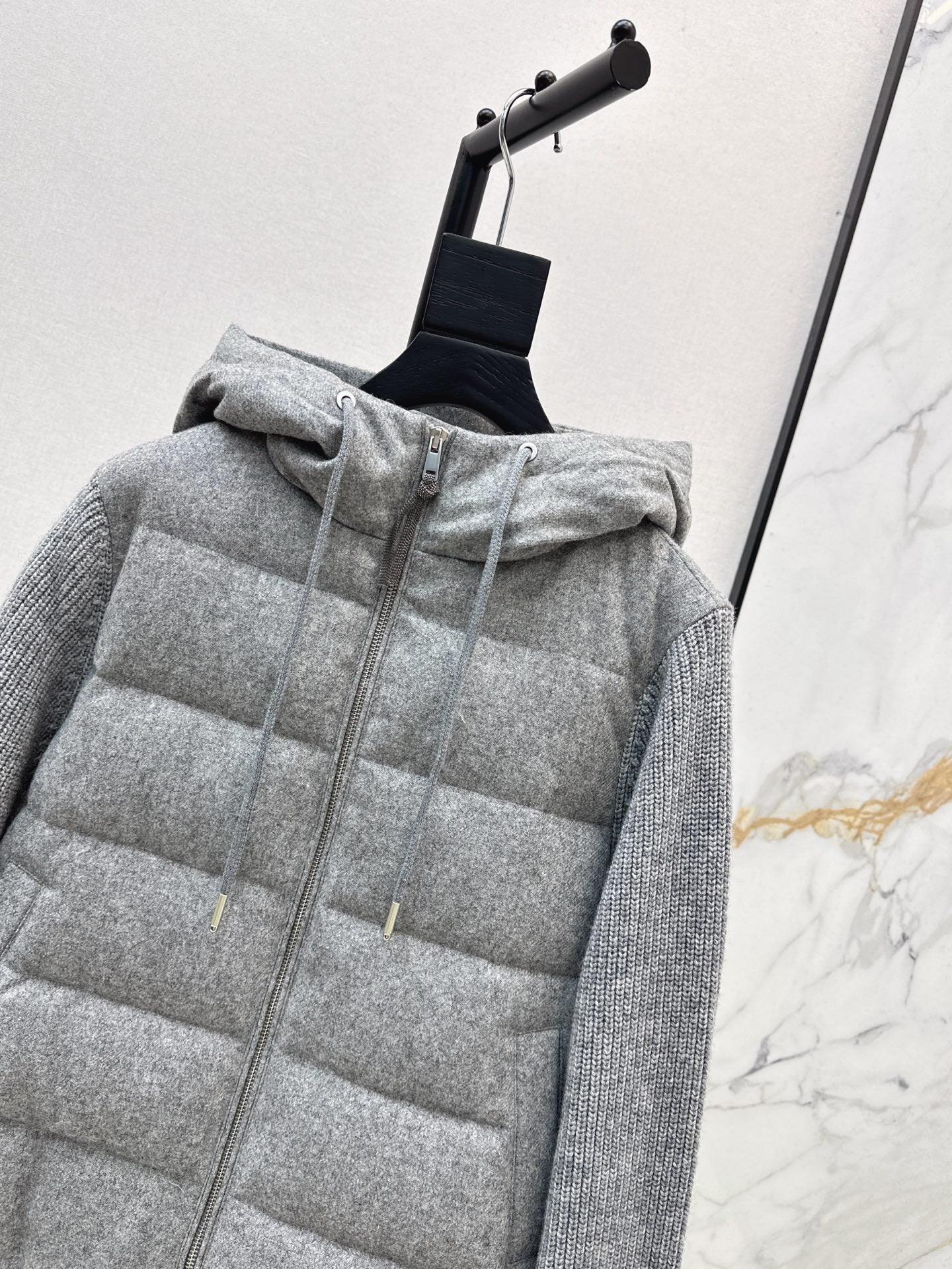 Brune*C 25fw hooded coat