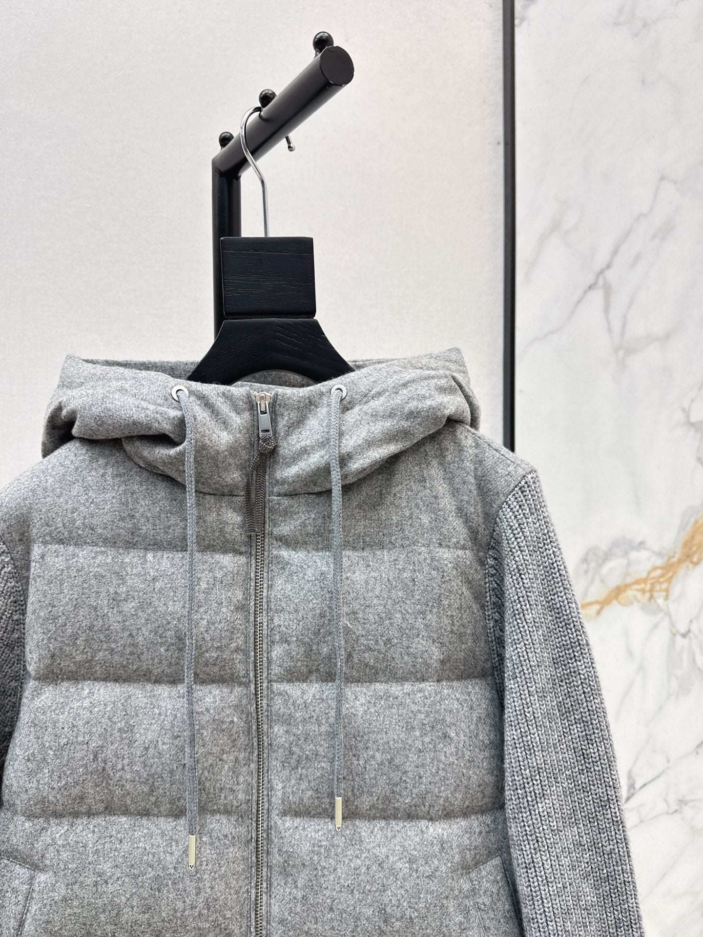 Brune*C 25fw hooded coat