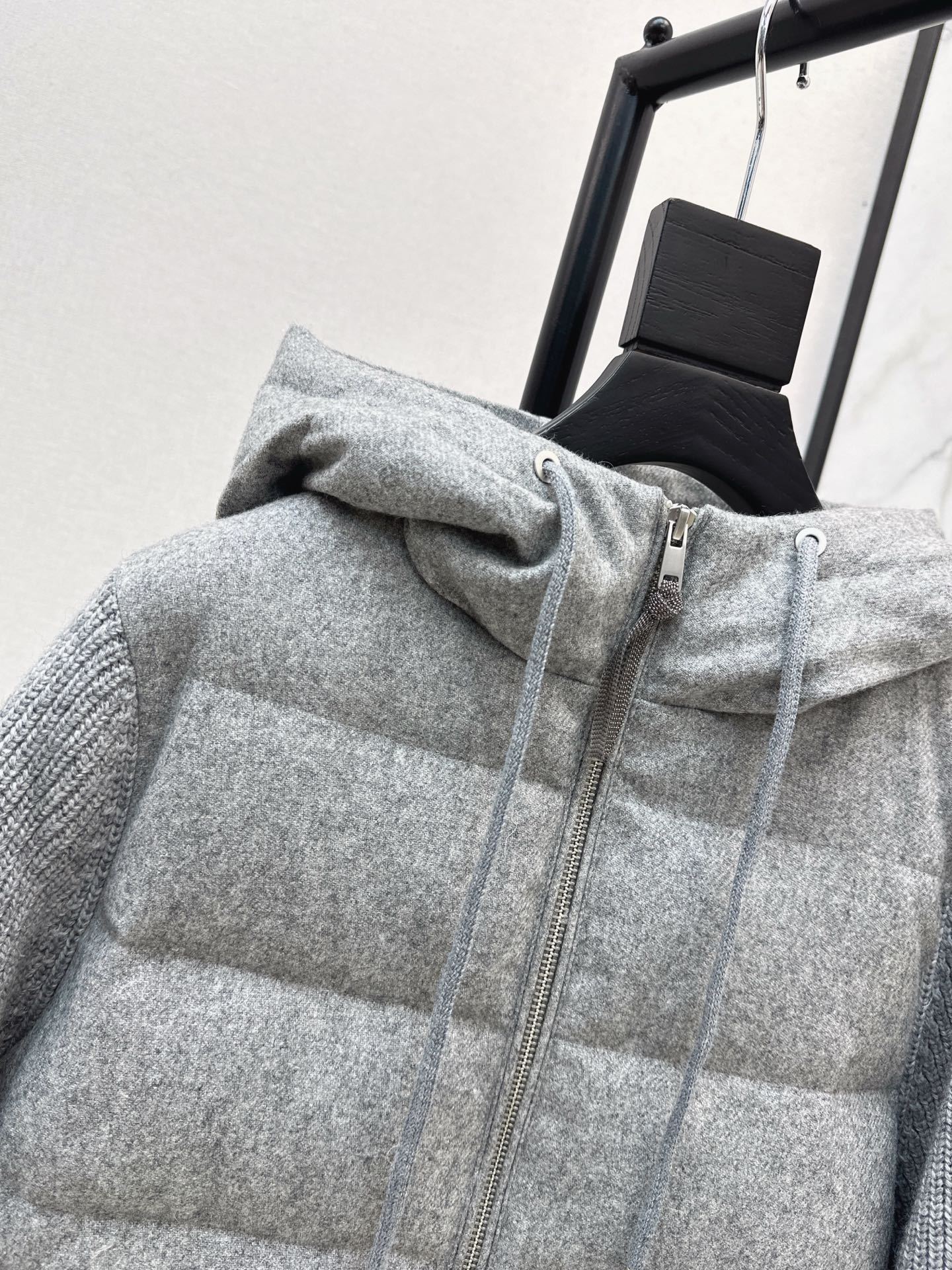 Brune*C 25fw hooded coat