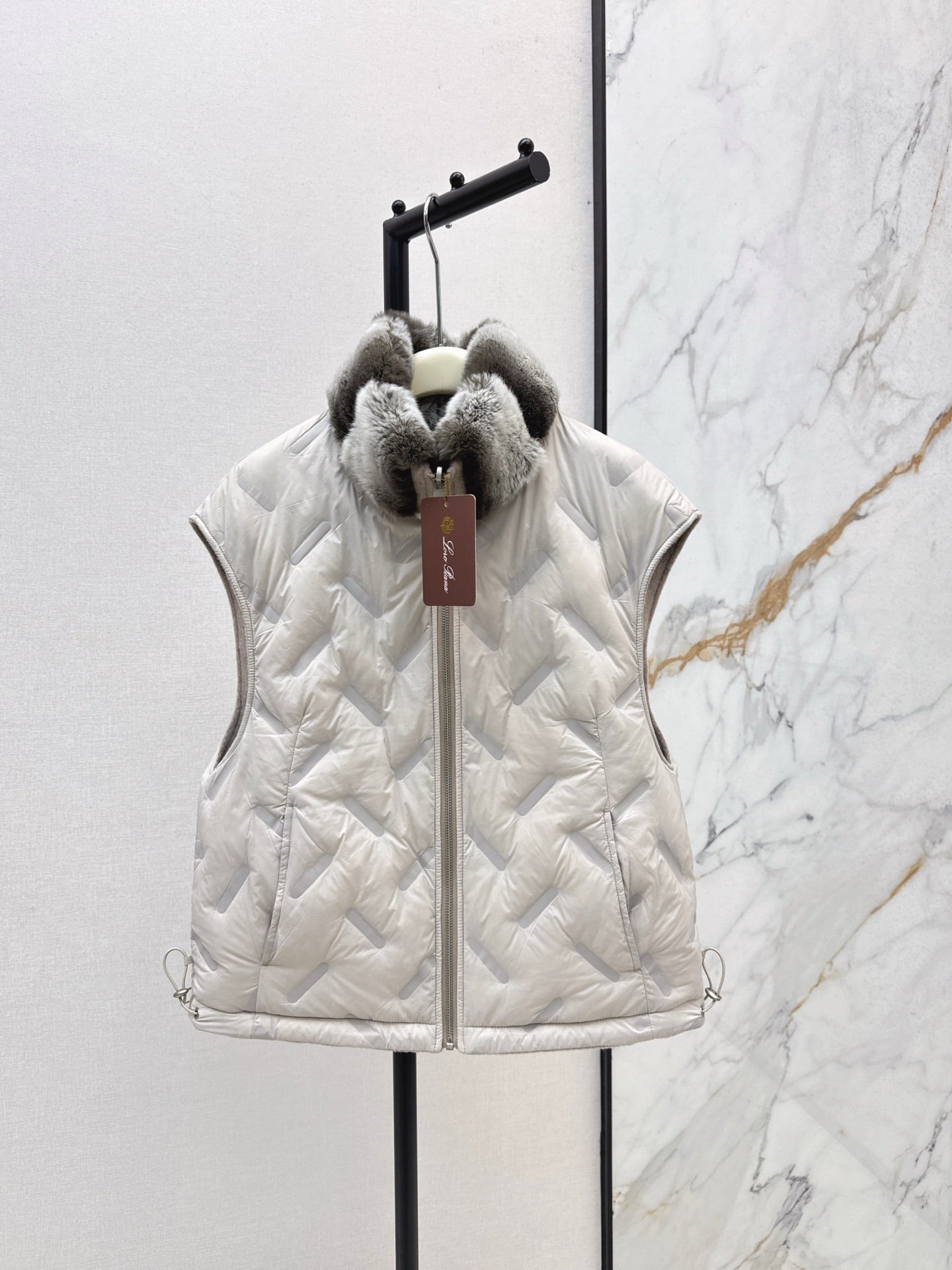 Lor*P 25fw mink fur vest