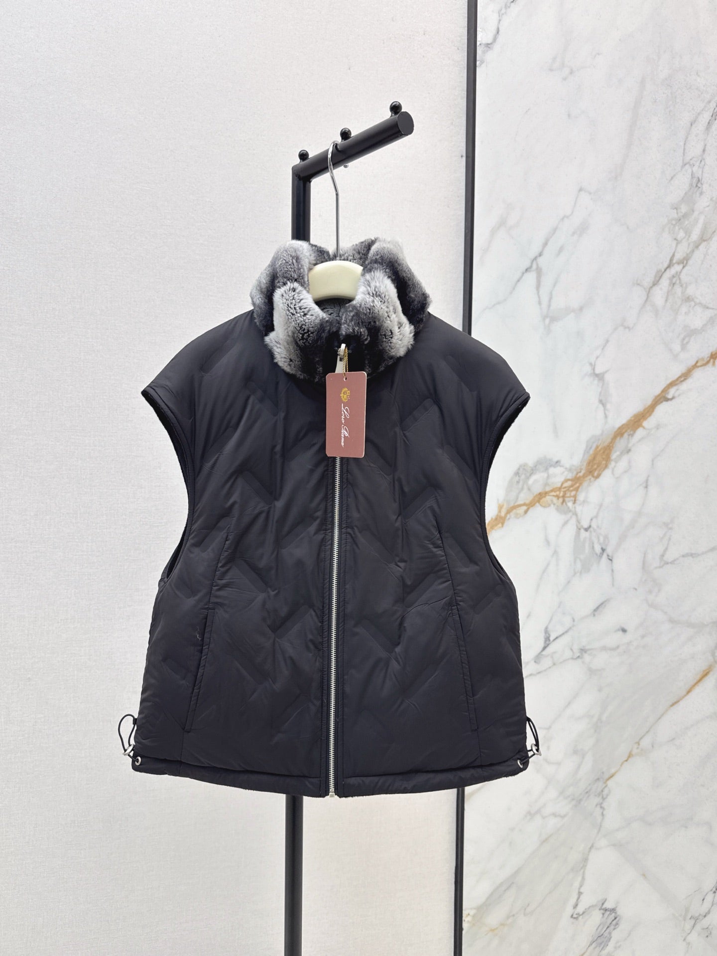 Lor*P 25fw mink fur vest