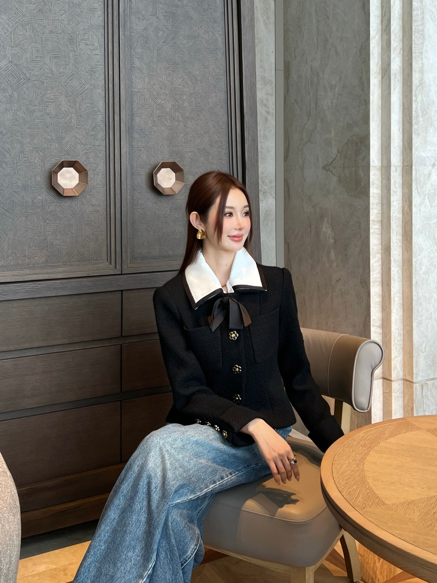 C*nel 25fw wool coat