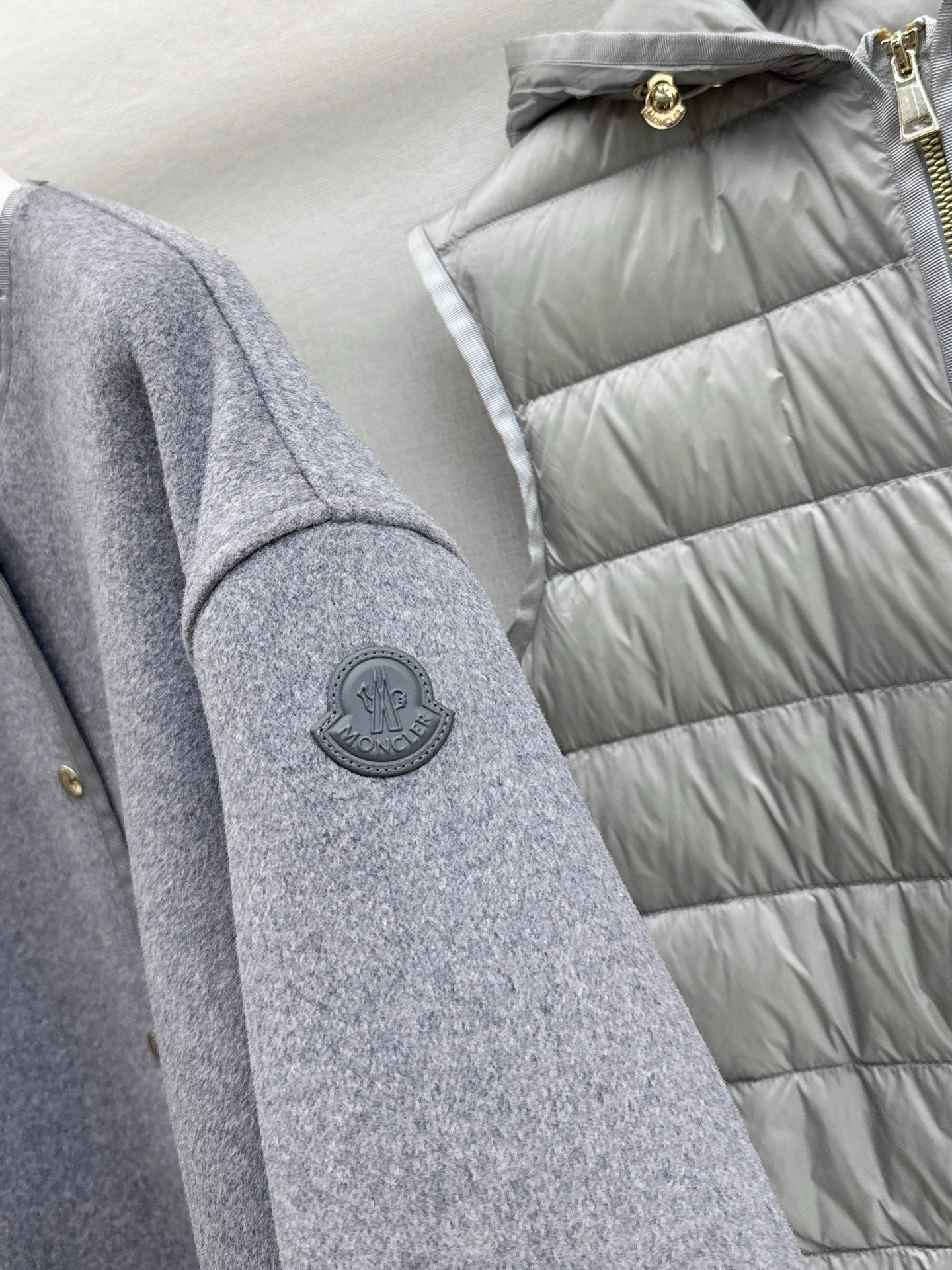 Monc* 25fw cashmere two-piece set